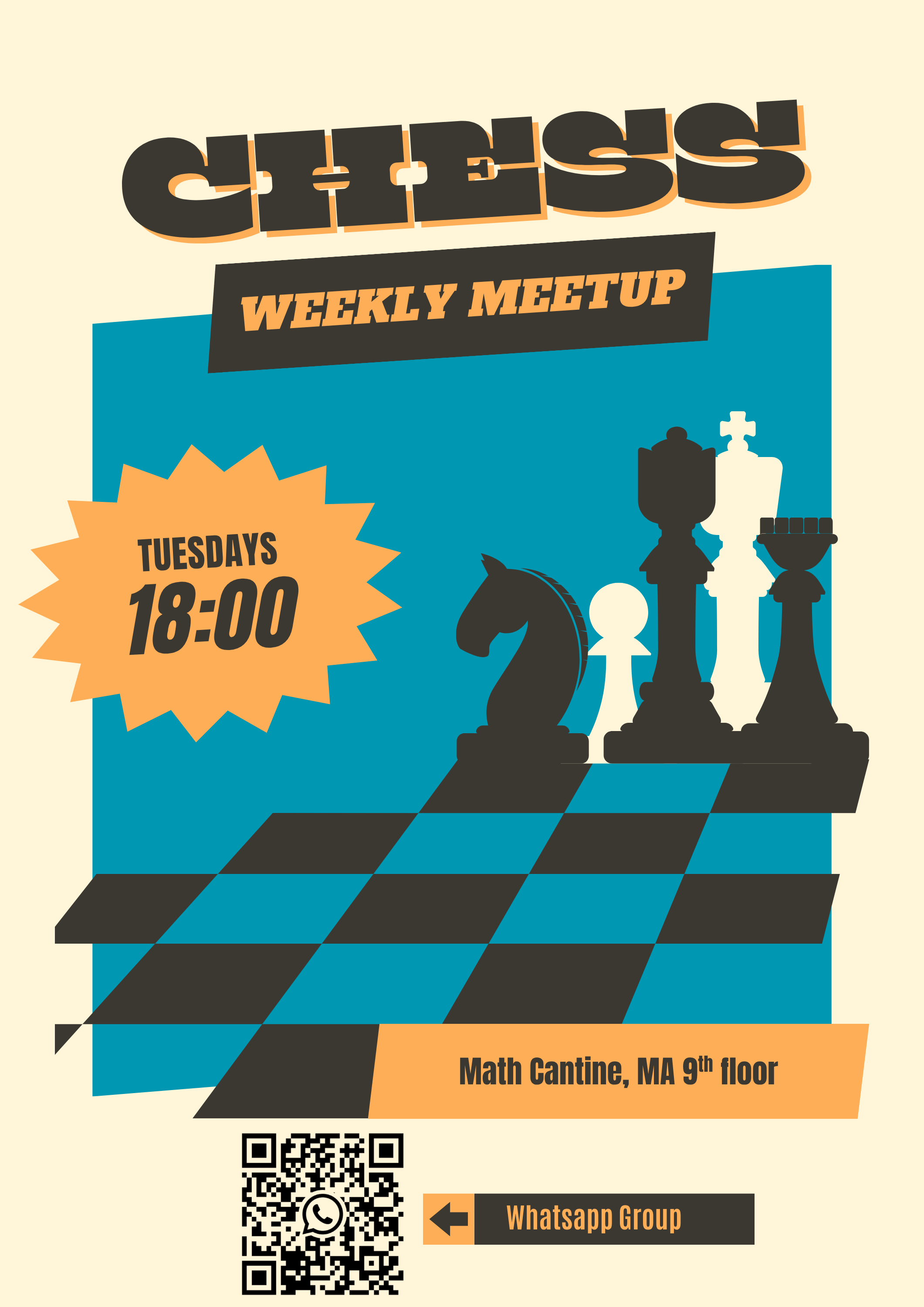 TUChess Meetup Flyer